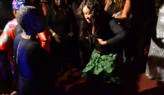 Vidéo: ambiance sabar lors de la soirée de Viviane à Anvers…