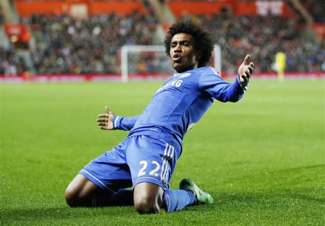 Chelsea : Willian, le nouveau Juninho ?