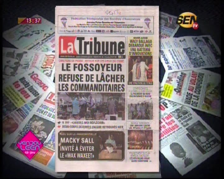 Vidéo:La profanation des tombes à Pikine s’invite sur le plateau de Yendoulène…Regardez