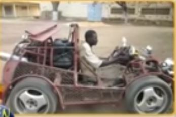Regardez Baila Ndiaye, ce Thiessois qui a fabriqué  une voiture