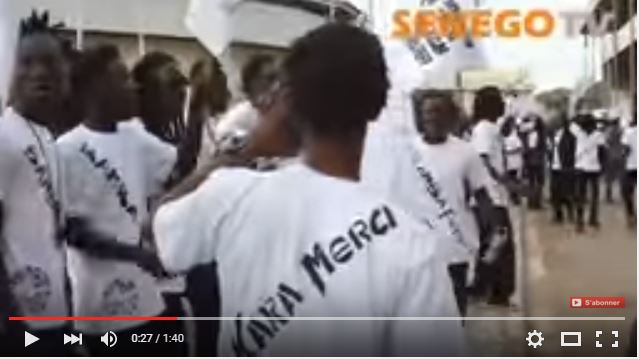 Senego TV:   Ambiance électrique avec Bamba Fep au stade