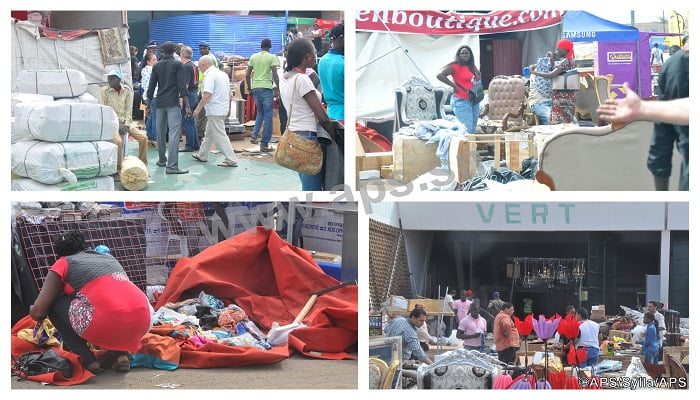 Le Pavillon vert du Cices qui a pris feu abrite 80% des marchandises introduites à la Fidak