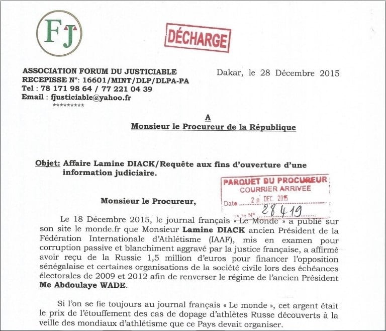 information judiciaire