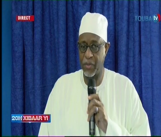 Vidéo: Caricature de Serigne Touba: Réaction d'El-Hadji Mbackiou Faye. Regardez