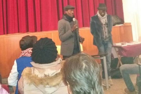 La 1ère sortie de Babacar Gning, président de SOS immigrés, à Brindissi en Italie
