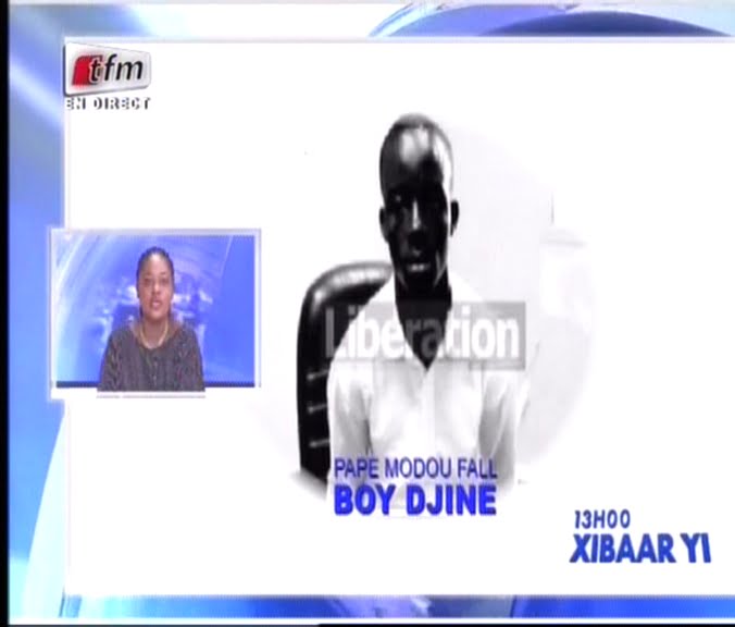 Baye Modou Fall alias Boy Djiné a été libéré et il circule