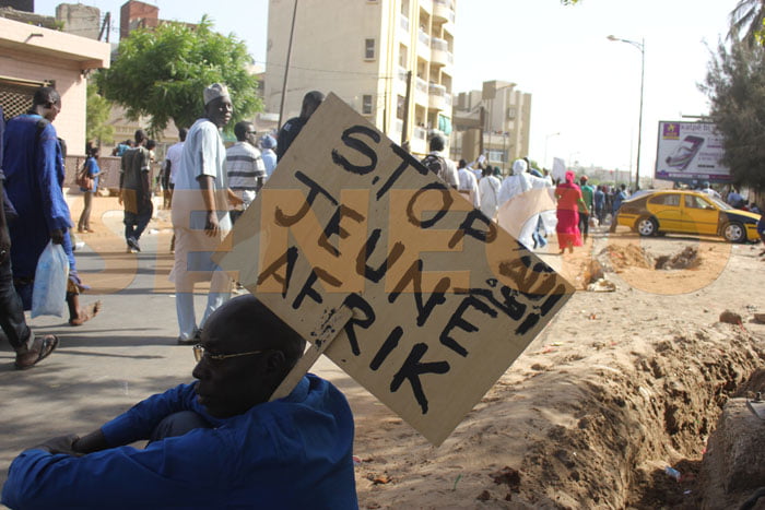 Koungheul a marché  contre «Jeune Afrique»