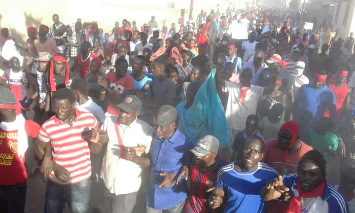 (13): Marche des libéraux de Dagana, hier samedi, pour libérer Oumar Sarr
