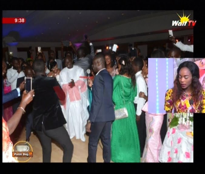 Video. Quand le ministre Diene Farba Sarr donne en mariage sa fille, Pape Diouf assure l’ambiance.