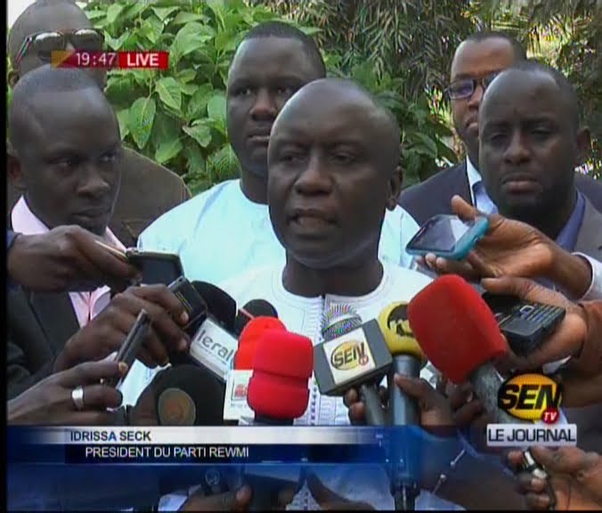 Vidéo- Idrissa Seck : « A son incompétence, Macky vient d’ajouter le déshonneur »