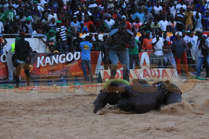 (21 photos): Boy Sèye, briseur de rêve, bat Diène Kaïré, ce samedi, Regardez