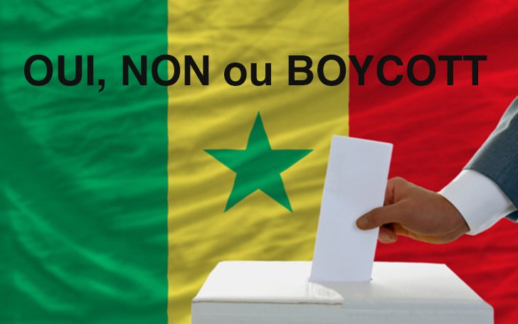 Référendum – « Oui », « Non » ou « Boycott »: Que choisir?