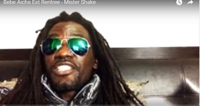 Vidéo: Bébé Aïcha au bercail: Mister Shake s’insurge contre la culture du «Jappalema»