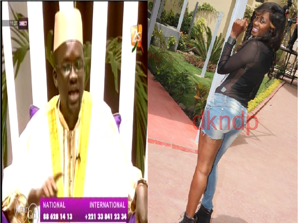 Vidéo:Oustaz Makhtar Sarr s’offusque du nouveau look de Queen Biz « Niamal Sett…
