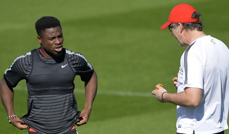 Aurier, Blanc et le mot «fiotte»