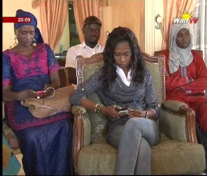 Vidéo. Après la bourde de Walt tv, Mame Anta Ndour et  Mouth Bane devant Sidy Lamine Niasse