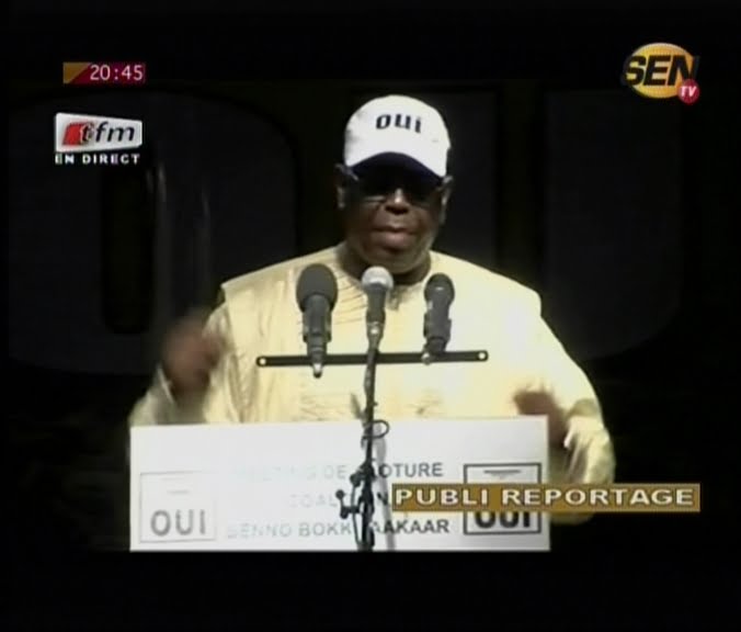 Vidéo- Discours de Macky Sall au meeting de clôture du camp du Oui