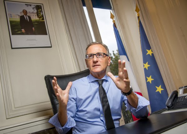 André Vallini en visite de travail à Dakar