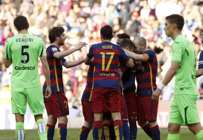 Liga BBVA : Le Barça corrige Getafe et se rapproche davantage du titre (6-0)