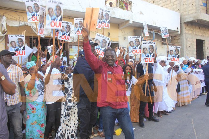 Médina vote « Oui » avec Papa Abdoulaye Seck, Regardez