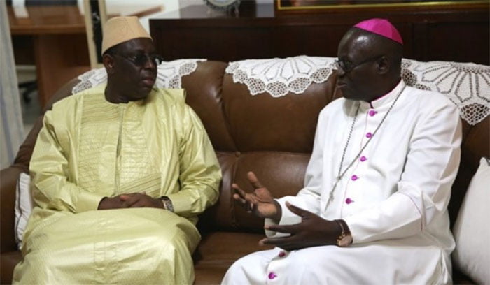 Macky Sall a échangé avec l’archevêque de Dakar sur le référendum