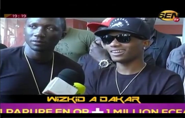 (Vidéo) Wizkid à Dakar: "Le Sénégal c'est un beau pays, il y a de belles femmes..."