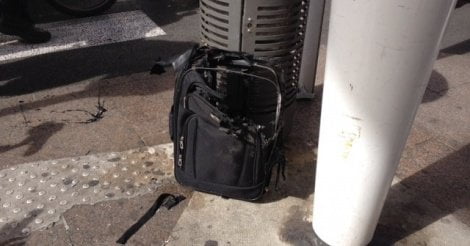 Vidéo-Corniche: Une valise suspecte sème la panique