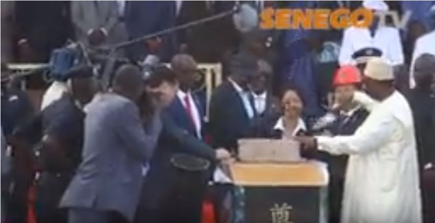 Senego TV-Arène nationale: Macky Sall a posé la 1ère pierre…