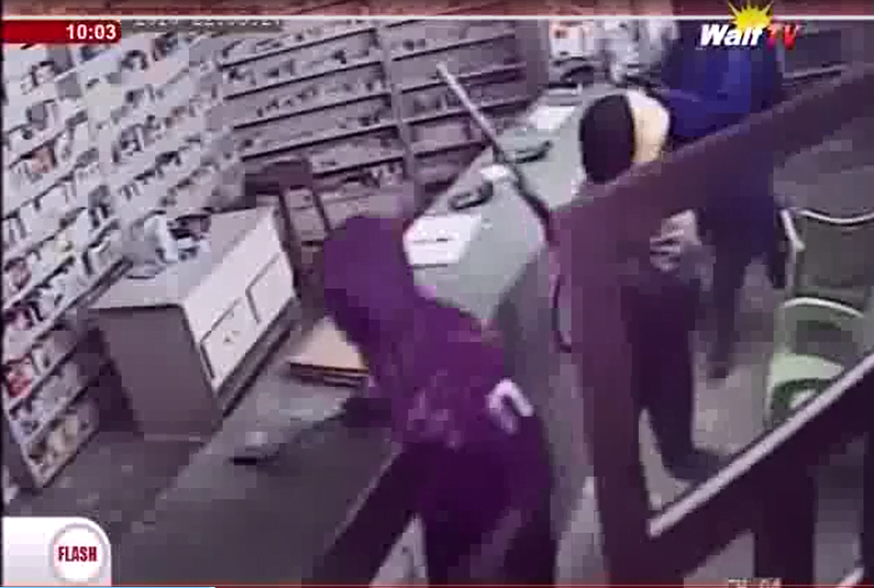 Vidéo-Rufisque : Des hommes lourdement armés attaquent une pharmacie