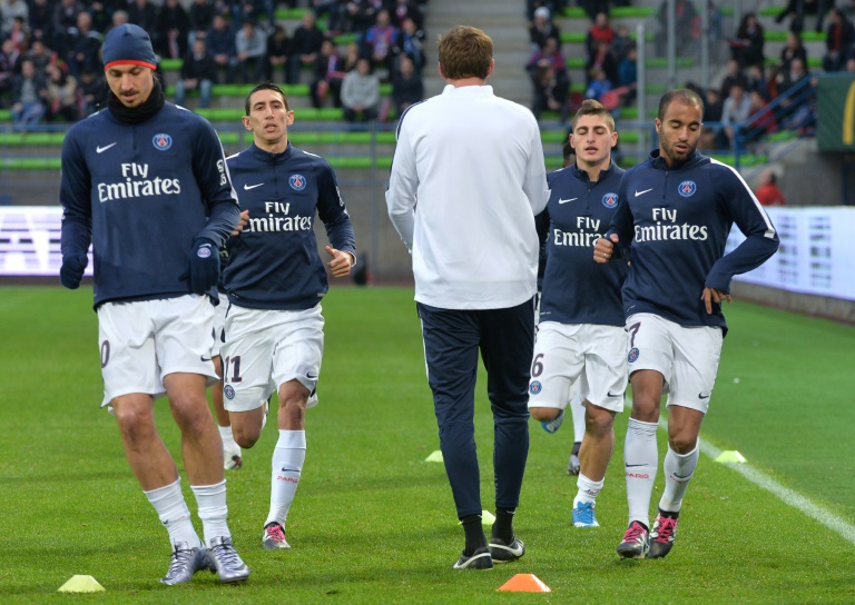 Ligue 1: Verratti et Di Maria aux soins, pessimisme pour Pastore avant PSG-Nice