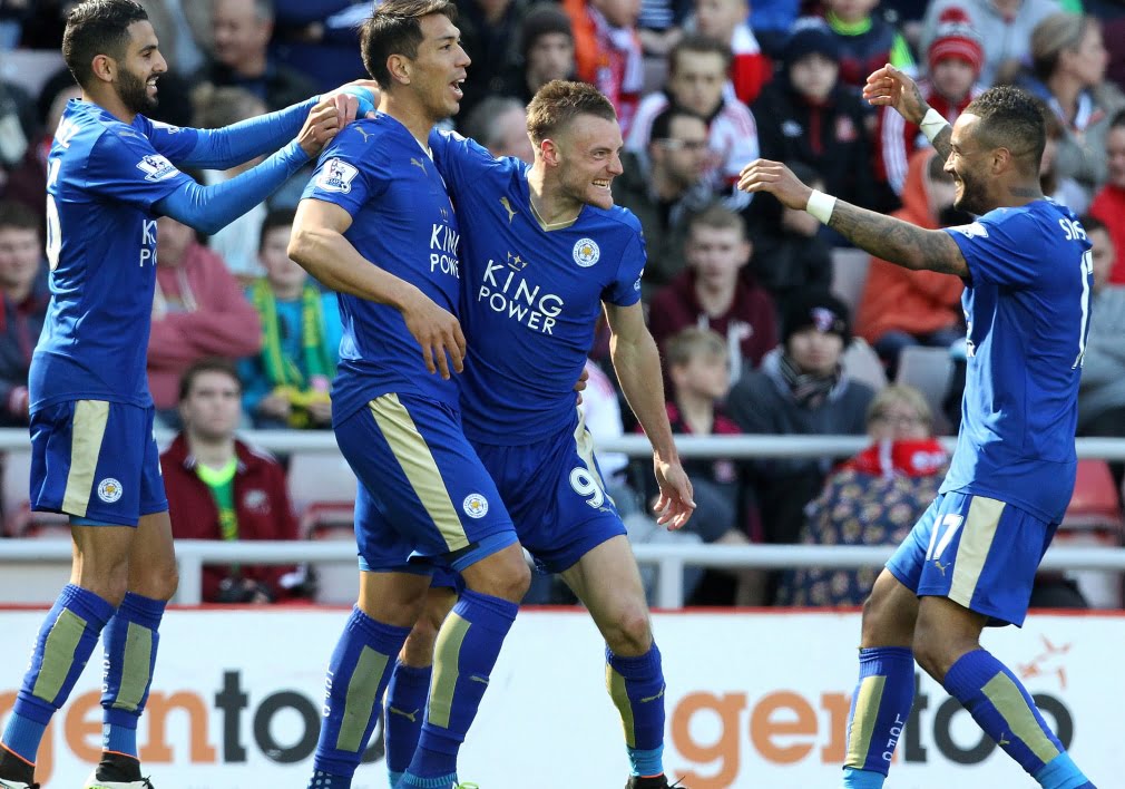 Leicester domine Sunderland (0-2) et fait un pas de plus vers le titre