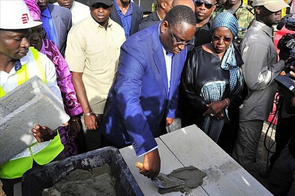 Marché d’intérêt national et Gare des gros porteurs de Diamniadio : Macky pose la pierre d’un projet de 105 millions de Dollars