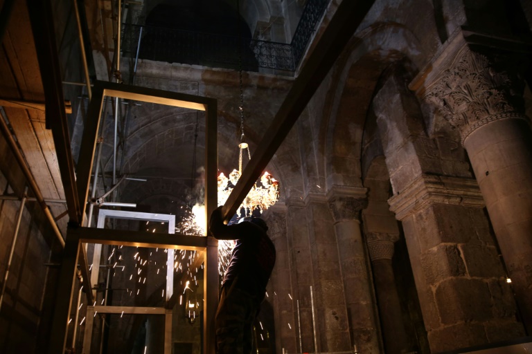 Début du projet de restauration du tombeau du Christ à Jérusalem