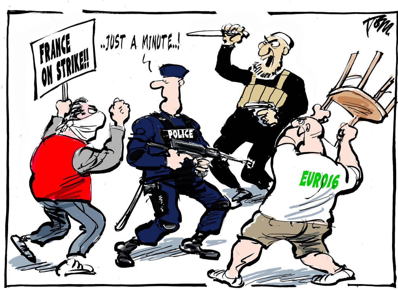 France: La police sur tous les fronts