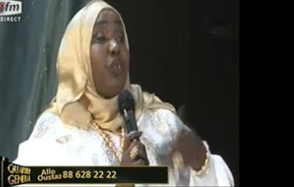 Vidéo – Fatou Bintou Diop : » Touba Al Jannah leu… »! Regardez!