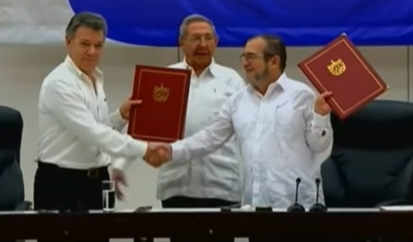 Vidéo: En Colombie, un accord historique de cessez-le-feu signé, jeudi, avec les Farc
