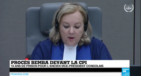 Procès de Jean Pierre Bemba: condamné à 18 ans de prison par la CPI. Regardez