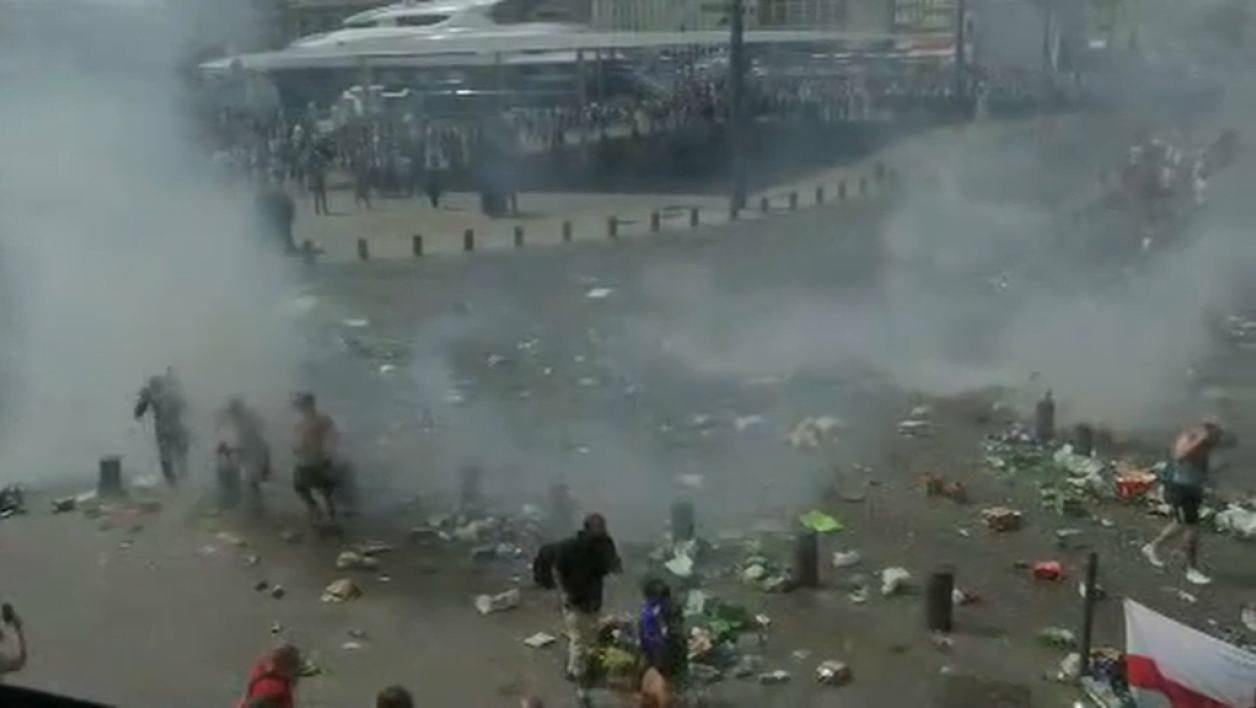 Euro 2016: Violents affrontements entre Hooligans à Marseille