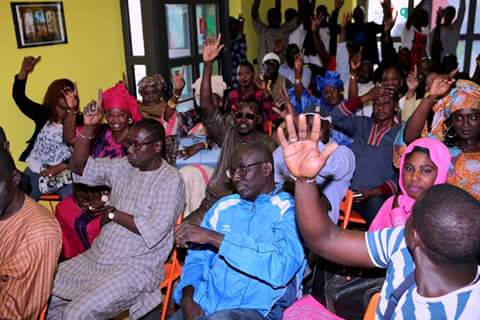 Réaménagement du bureau de la section Apr/Yaakar, Brescia et Province. « Par Abdoulaye Bar Diouf »