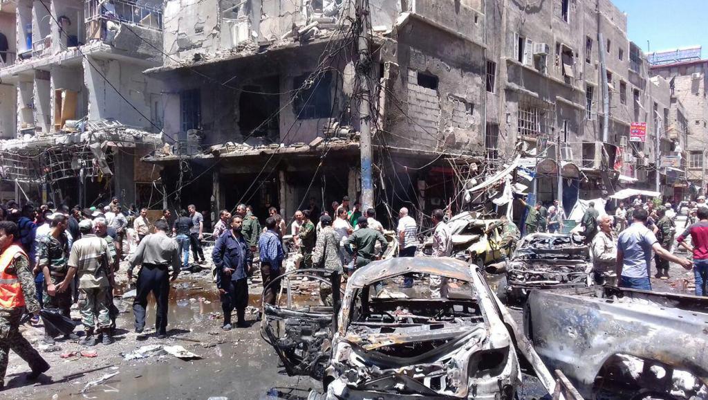 Syrie: Un sanctuaire chiite visé par le Groupe El Près de Damas, plusieurs morts