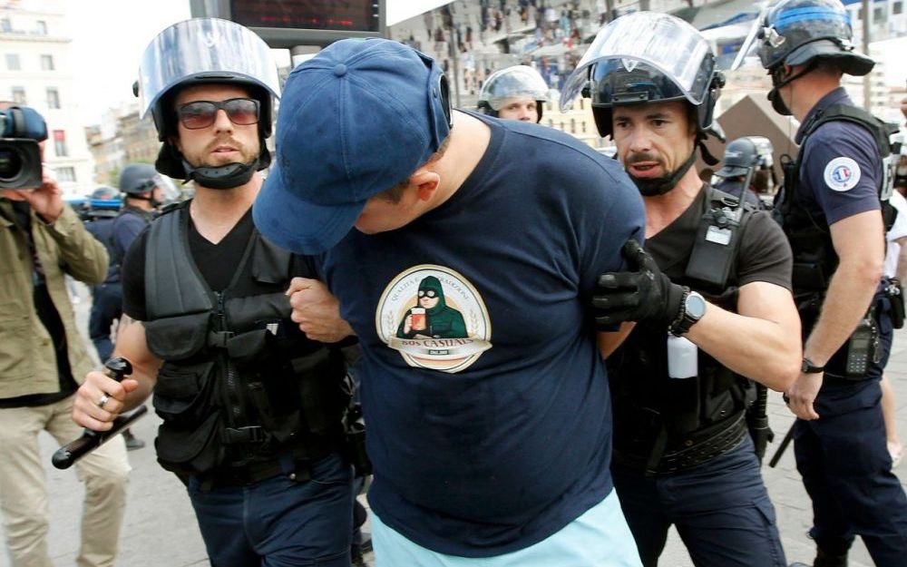 Euro: Sept personnes interpellées après de nouveaux incidents à Marseille