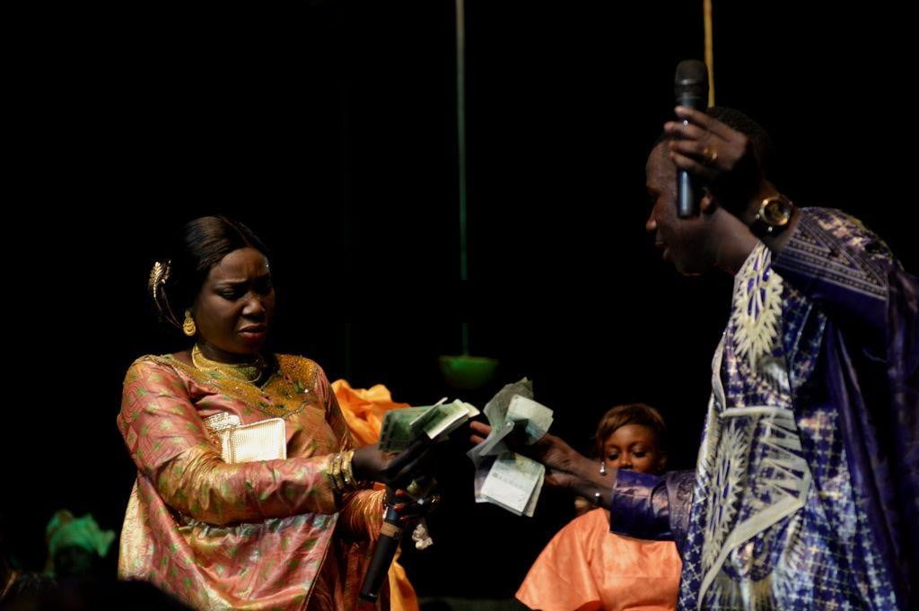 Les images de la nuit du Bazin de Djiby Dramé au Grand Théâtre