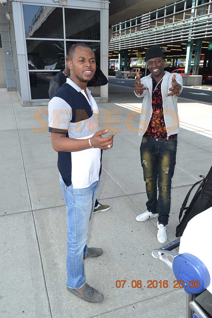 Arrivée Pape Diouf et la Génération consciente à New York (8)