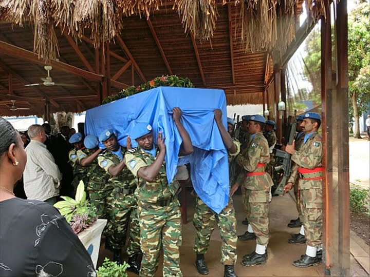 Levée du coprs du Casque bleue sénégalais tué RCA : Racine Diène reçoit, lundi, un dernier hommage