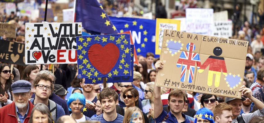 Manifestation anti- »Brexit » à Londres