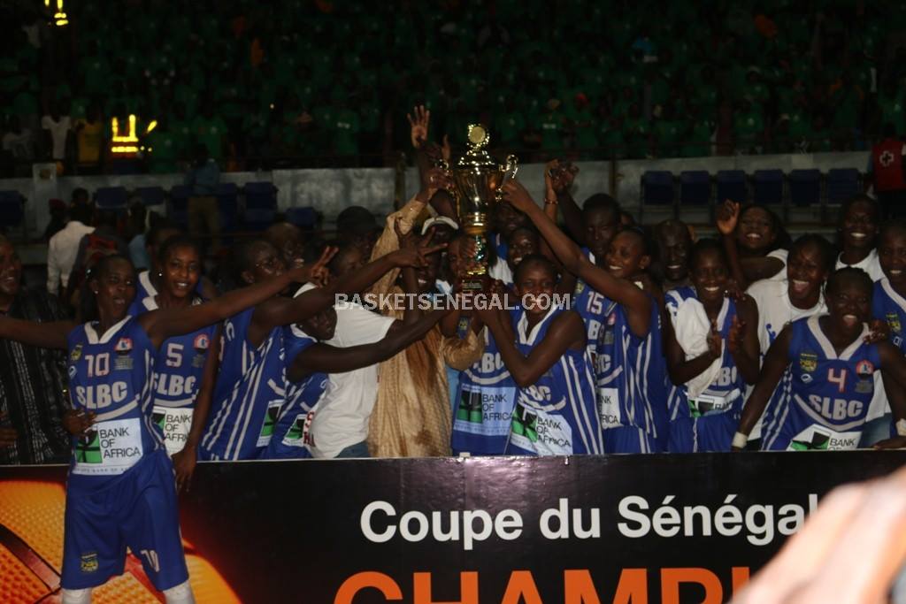 Basket – Finale Coupe du Sénégal (Dames): Saint Louis Basket Club bat Ville de Dakar et remporte sa 6ème coupe d’affilée!
