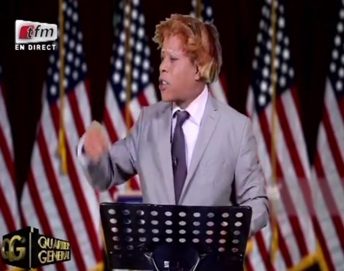 Vidéo – Délire: Quand Kouthia imite Donald Trump