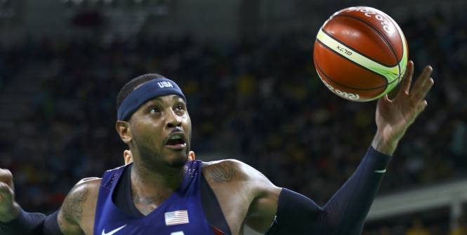 JO-Basket: Carmelo Anthony, meilleur marqueur de l&rsquo;histoire des États-Unis avec 274 points
