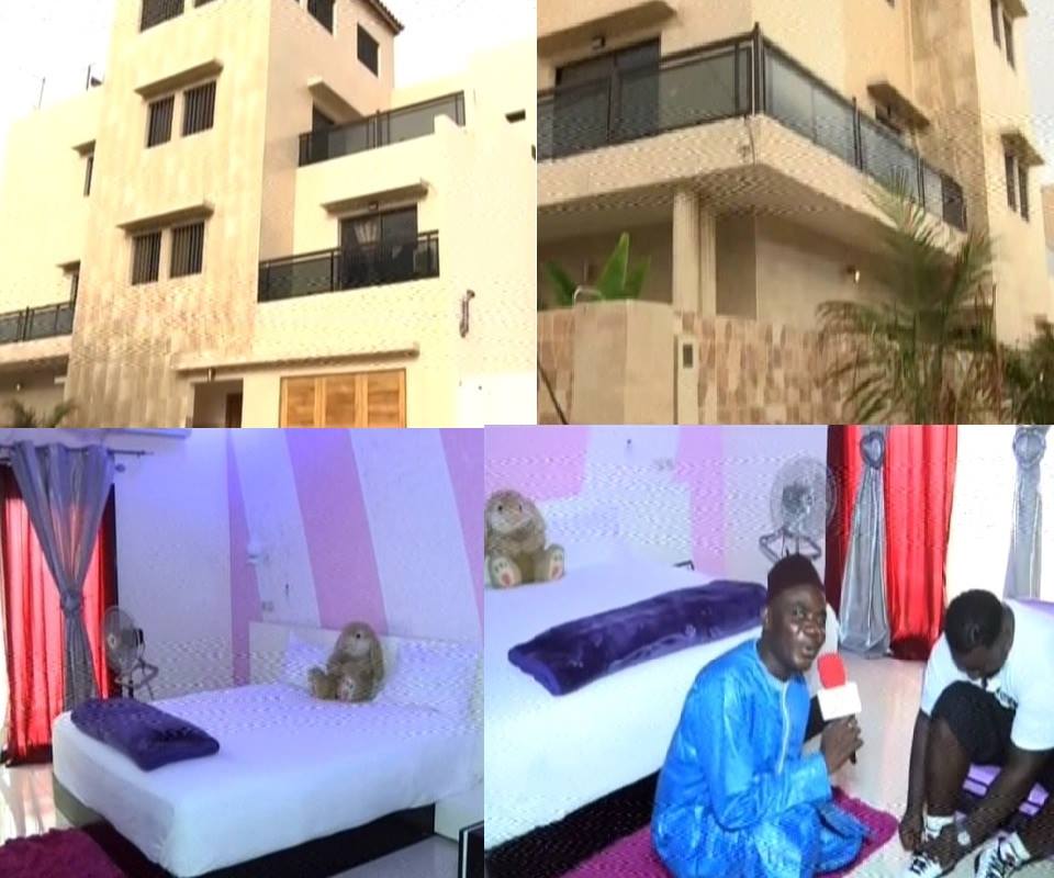 Vidéo – Dans l’intimité de Eumeu Sène. Regardez sa belle maison..!