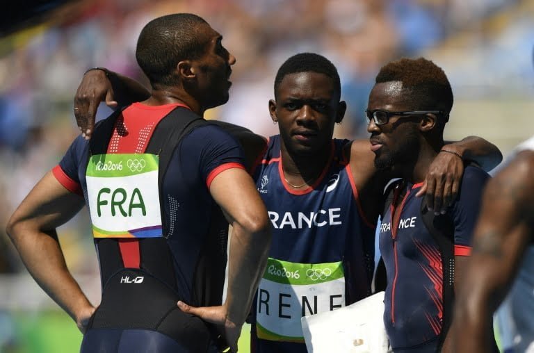JO-2016/Athlétisme: les Français éliminés du relais 4×100 m